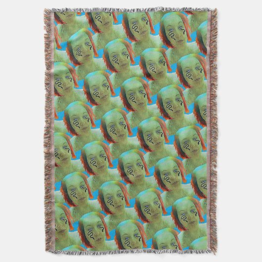 Selbstportrait der Schlange Decke (Vorderseite Vertikal)