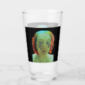 Selbstportrait der Schlange Glas (Rückseite)