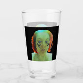 Selbstportrait der Schlange Glas (Vorderseite)