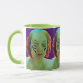 Selbstportrait der Schlange Tasse (Links)