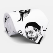 Selbstportrait des Künstlers Carl Larsson 1891 Krawatte (Gerollt)