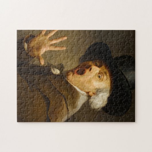 Selbstportrait, Die Überraschung von Joseph Ducreu Puzzle (Horizontal)