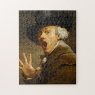 Selbstportrait, Die Überraschung von Joseph Ducreu Puzzle