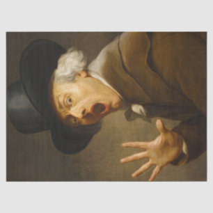 Selbstportrait, Die Überraschung von Joseph Ducreu Seidenpapier