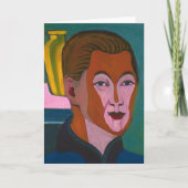 Selbstportrait | Ernst Ludwig Kirchner Karte (Vorderseite)