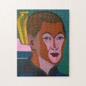 Selbstportrait | Ernst Ludwig Kirchner Puzzle (Vertikal)