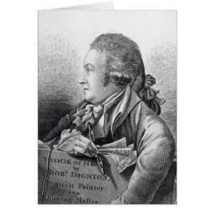 Selbstportrait, frontispiece zu seinem "Buch