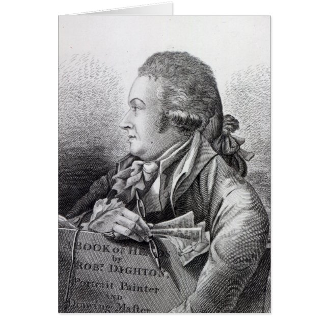 Selbstportrait, frontispiece zu seinem "Buch (Vorne)