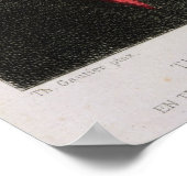 Selbstportrait, für "Hernani" gekleidet Poster (Ecke)