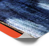 Selbstportrait, Gemälde von Alexi Jawlensky, 1905 Poster (Ecke)