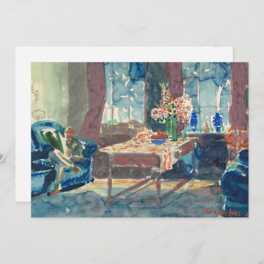 Selbstportrait | George Luks (Vorne/Hinten)