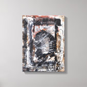 Selbstportrait-gepackte Leinwand (Vorderseite)