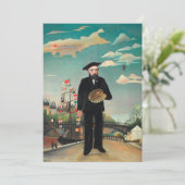 Selbstportrait | Henri Rousseau (Stehend Vorderseite)