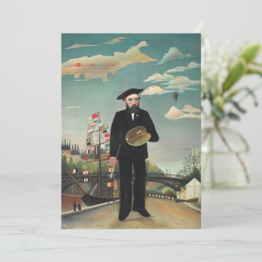 Selbstportrait | Henri Rousseau (Stehend Vorderseite)