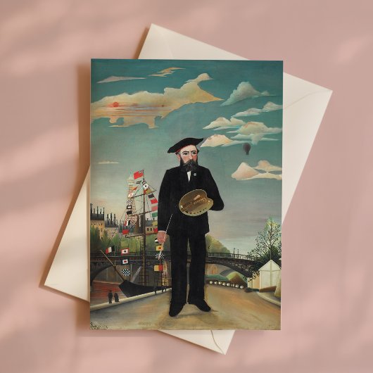 Selbstportrait | Henri Rousseau Karte