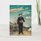 Selbstportrait | Henri Rousseau Karte (Vorderseite)