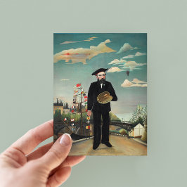 Selbstportrait | Henri Rousseau Postkarte