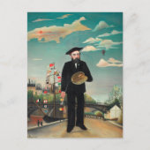 Selbstportrait | Henri Rousseau Postkarte (Vorderseite)