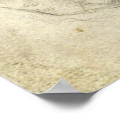 Selbstportrait im Alter von 13 Jahren von Albrecht Poster (Ecke)