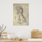 Selbstportrait im Alter von 13 Jahren von Albrecht Poster (Küche)