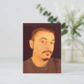 Selbstportrait im Alter von 53 1/2 Postkarte (Stehend Vorderseite)