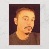 Selbstportrait im Alter von 53 1/2 Postkarte (Vorderseite)