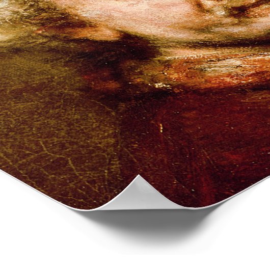 Selbstportrait im Alter von 63, 1669 Poster (Ecke)