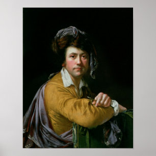 Selbstportrait im Alter von ca. 40 Jahren, c.1772- Poster