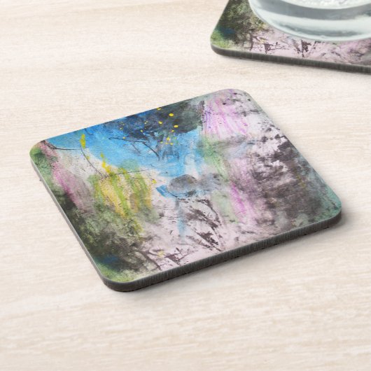 Selbstportrait in Blau Untersetzer (Linke Seite)