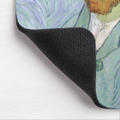 Selbstportrait in Blau von Vincent van Gogh Mousepad (Ecke)