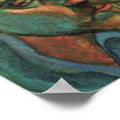 Selbstportrait (in der Rolle von 'Les Miserables'  Poster (Ecke)