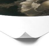 Selbstportrait in einem Convex Mirror, 1524 Poster (Ecke)