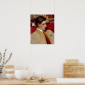 Selbstportrait in Profil Poster (Küche)