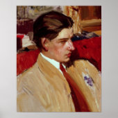 Selbstportrait in Profil Poster (Vorne)