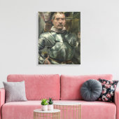 Selbstportrait in Rüstung, 1914 Leinwanddruck (Insitu (Wohnzimmer))