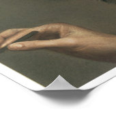 Selbstportrait, Jean-Etienne Liotard, 1744-45 Poster (Ecke)