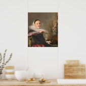 Selbstportrait - Judith Leyster Fine Art Poster (Küche)