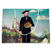 Selbstportrait, Landschaft, Rousseau Große Geschenktüte (Vorderseite)