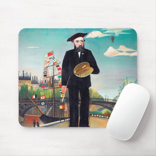 Selbstportrait, Landschaft, Rousseau Mousepad (Mit Mouse)