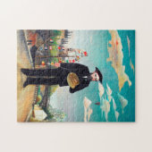 Selbstportrait, Landschaft, Rousseau Puzzle (Horizontal)