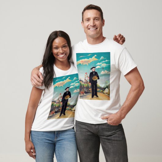 Selbstportrait, Landschaft, Rousseau T-Shirt (Unisex)