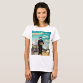 Selbstportrait, Landschaft, Rousseau T-Shirt (Vorne ganz)