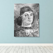 Selbstportrait Leinwanddruck (Insitu (Holzboden))