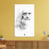 Selbstportrait Leinwanddruck (Insitu (Wohnzimmer))