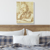 Selbstportrait Leinwanddruck (Insitu (Schlafzimmer))