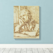 Selbstportrait Leinwanddruck (Insitu (Holzboden))