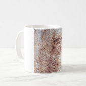 Selbstportrait, Leonardo da Vinci Kaffeetasse (Vorderseite Links)