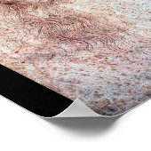 Selbstportrait, Leonardo da Vinci Poster (Ecke)