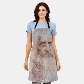 Selbstportrait, Leonardo da Vinci Schürze (Getragen)