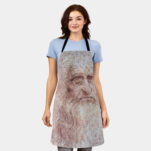 Selbstportrait, Leonardo da Vinci Schürze (Getragen)